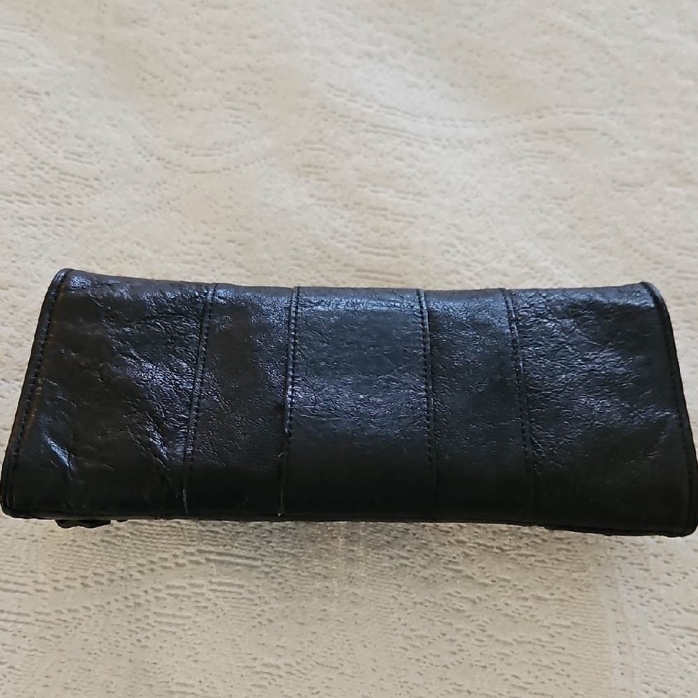 Juicy Couture Black Leather Clutch - Picture 3 of 4